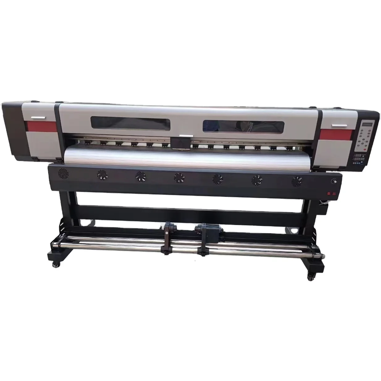 Vinyl Sticker Printing Machine with DX5 Head for Sale Outdoor Advertising  Banner Printing Machine 1.6m Eco Solvent Printer