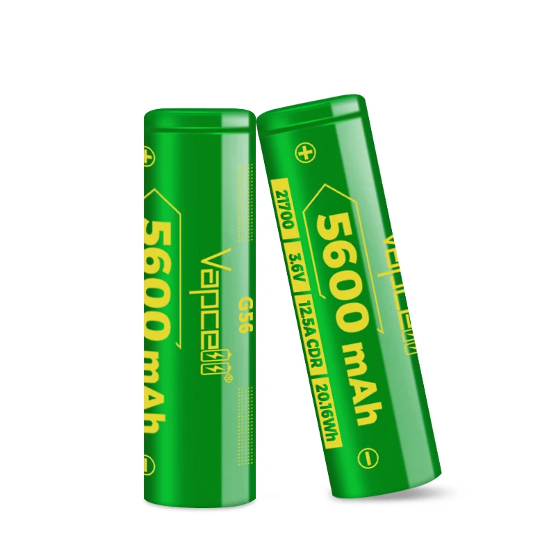 Vapcell Rechargeable 21700 3.7v 5000mAh 5200mAh 5400mAh 5600mAh 5800mAh  6000mAh INR 21700 Lithium Battery for Electronics| Alibaba.com