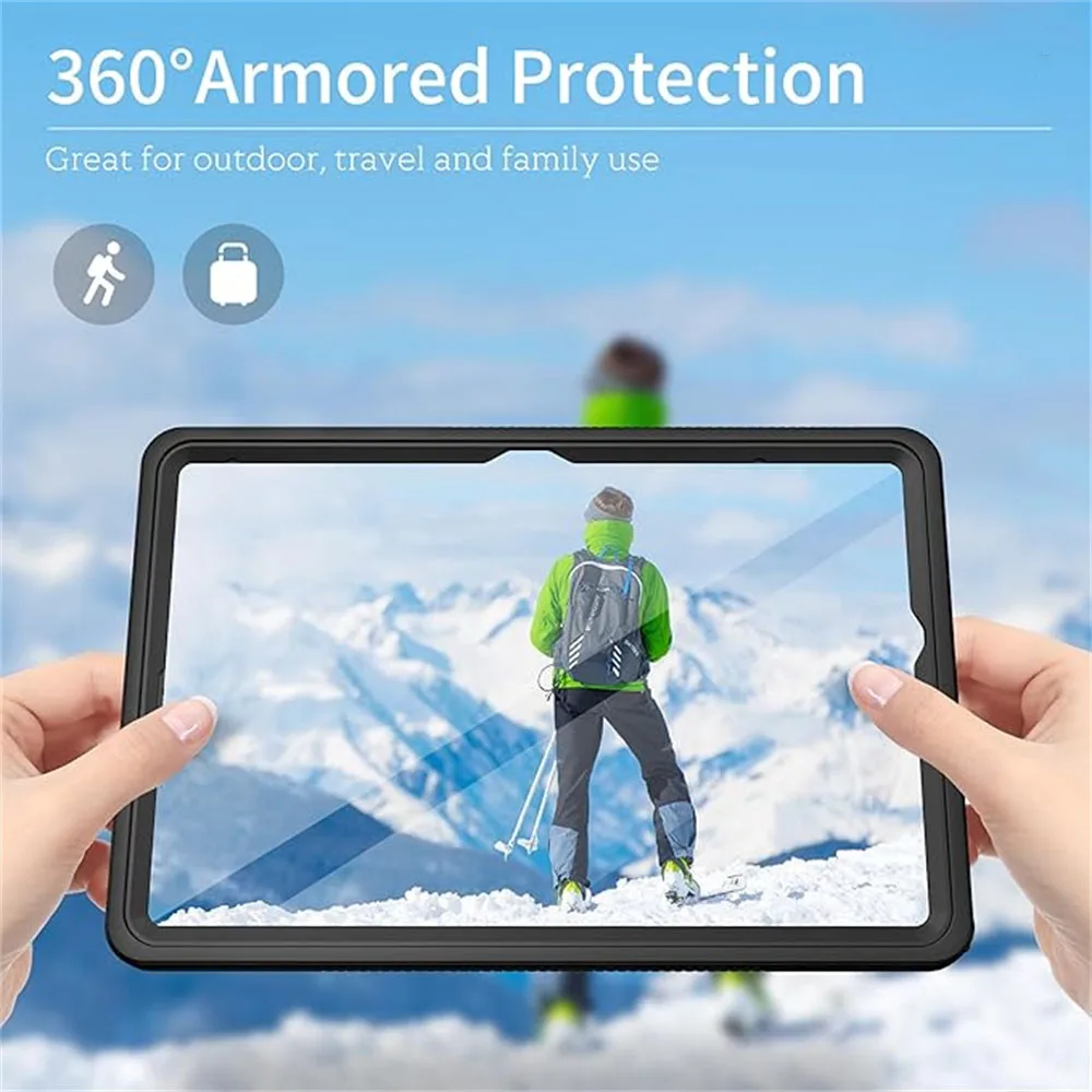 product laudtec customized waterproof tablet case for samsung galaxy tab a9 plus rugged  ipad case-32