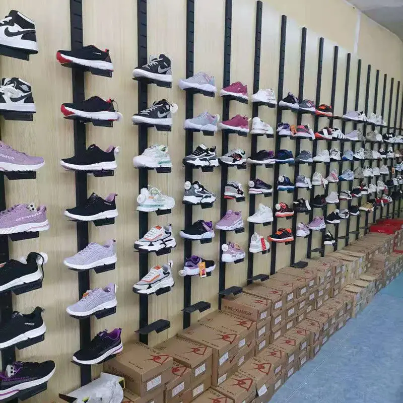 Factory Sales Metal Wall Mounted Shoe Shelf Cabinet Rack Stainless Steel -  China Display Stands and Display Racks price