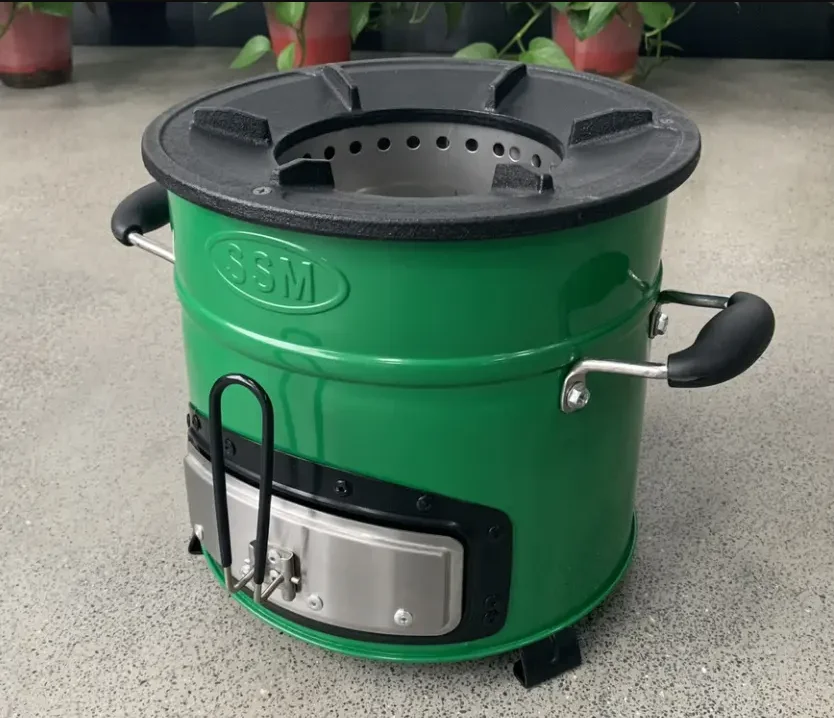 Energy-saving Biomass Fuel Furnace Cooking Stove Boiling Water Coal Stove Charcoal-powered Cooker