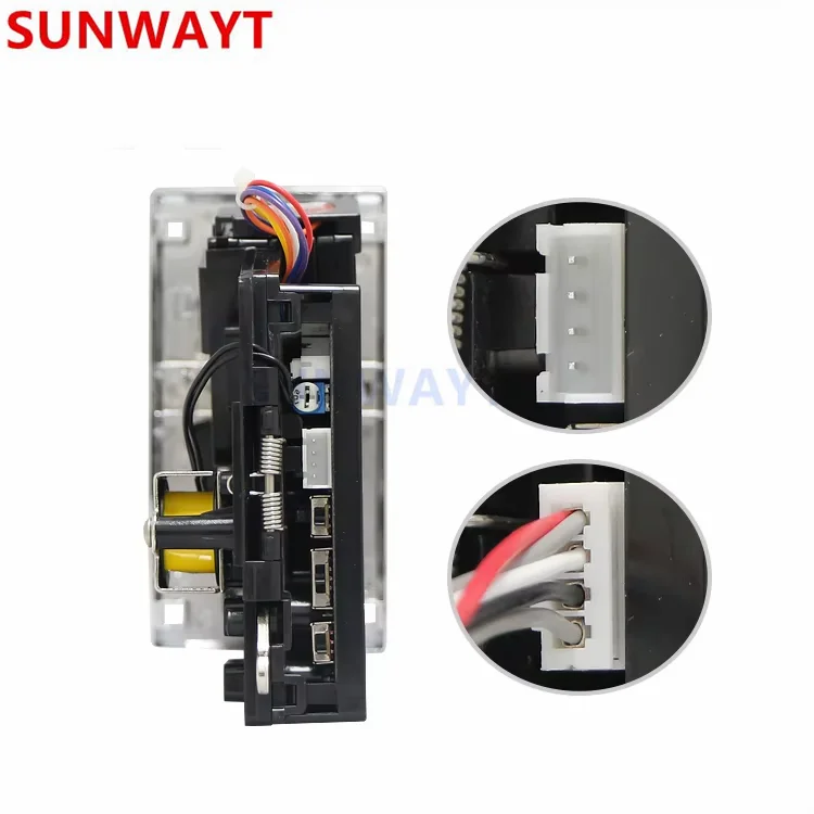 Metal Panel LK100M+ Front Inserting Comparative Coin Acceptor for Vending Coffee Machine Playground Machine