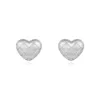 White earrings