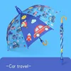 Viaje en coche azul