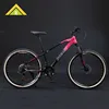 Black and red genuine black tires