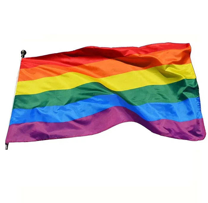 Totem Wholesale Flying 3x5ft Polyester Big Rainbow Lesbian Lgbt Gay Pride Flag Buy Pride Flag 4452