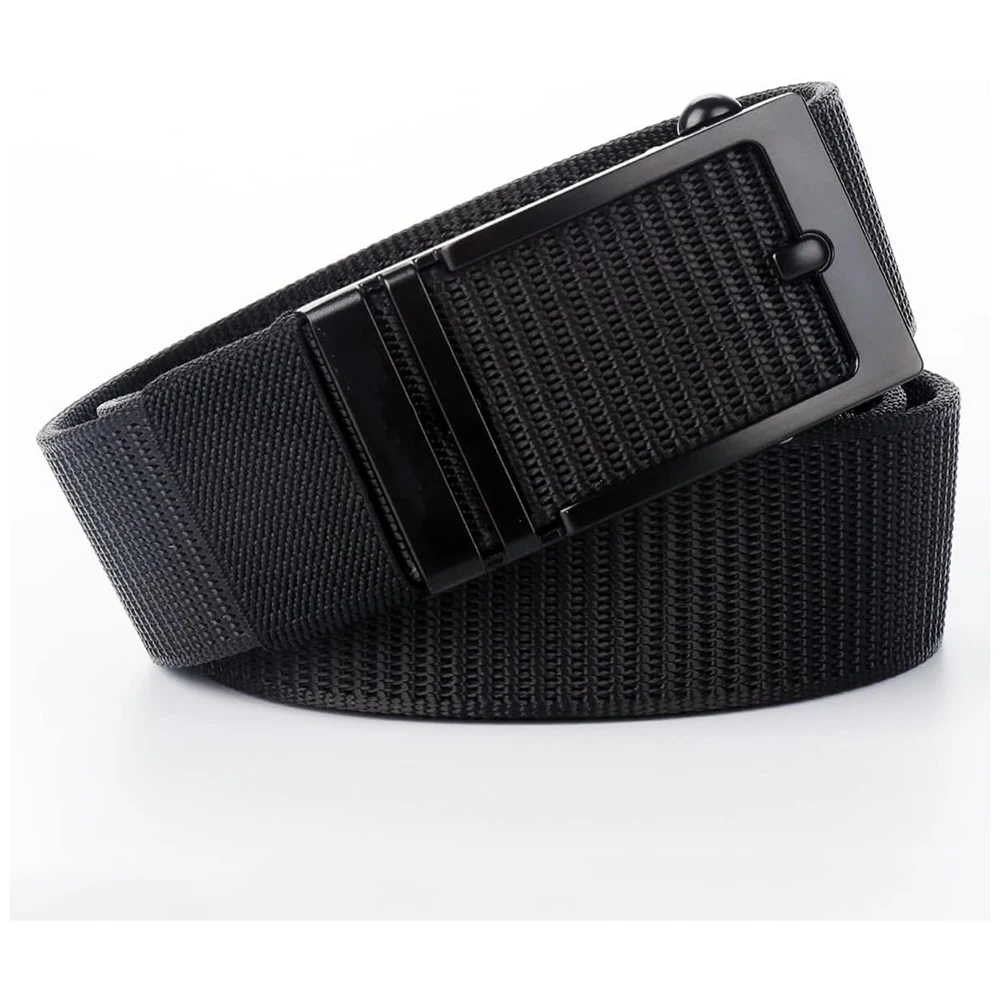 Men's Tactical Wear-resistant Multifunctional Belt Breathable Nylon Webbing Fully Adjustable Casual Belt Strap Belt