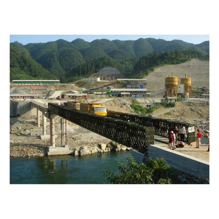 Manufacture Customized Military Light Modular Steel Prefabricated Factory Supply Portable Bridge