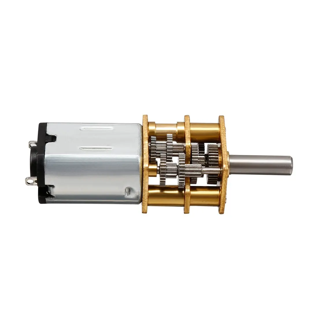 Mini Moteur à Engrenages DC 6V – Sortie à Filetage M3, 30 à 500 Tr/min, Idéal Pour Robotique Et Maquettes RC