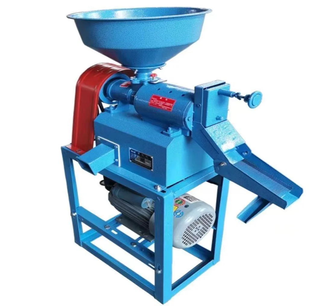 Grain Maize Rice Milling Machine Flour And Packing Electric Middle