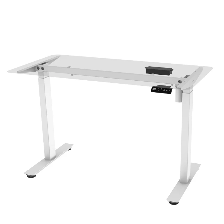 Ergonomic Healthy Life 2 Legs Desk Frame Office Computer Electric Height Adjustable Desk - Image 4