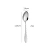 silver tea spoon