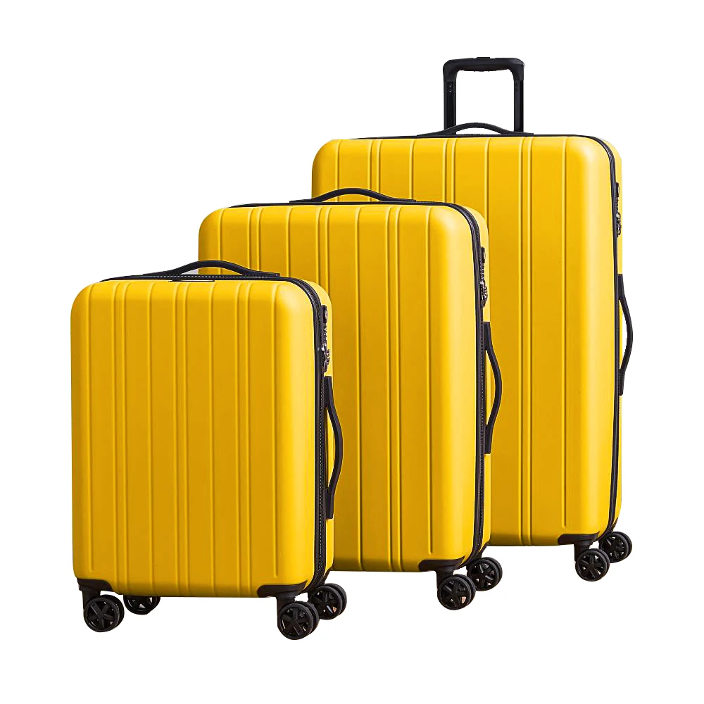 Source Fashion luxury designer yellow travelling bags custom logo