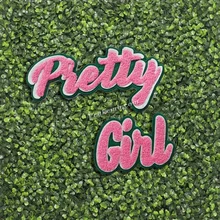 Custom the Girl Patches for Celebration Decorations Wholesale High Quality Patches Embroider