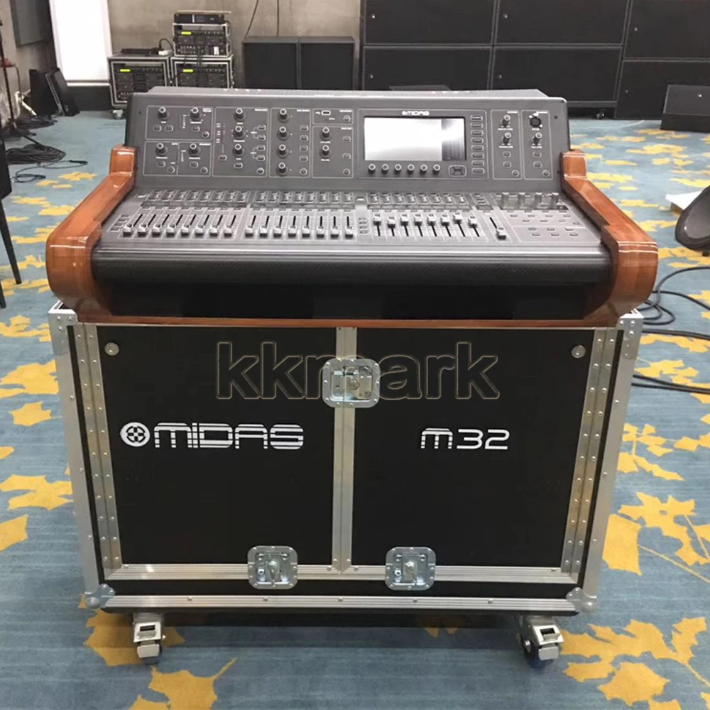Kkmark Flip Flight Road case for Midas M32 Behringer X32 Yamaha Mixer