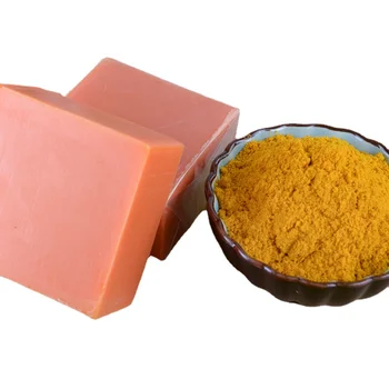 Moisturizing Anti-aging Cleansing Argan Oil Papaya Kojic Acid Whitening Handmade Turmeric Soap Wholesale Natural OEM Guangdong