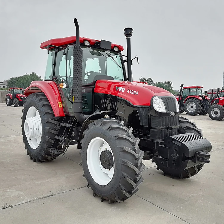 YTO X1254 125馬力 4WD マルチ機能トラクター 農業用 新品