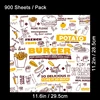 Burger fries (900pcs/pack)