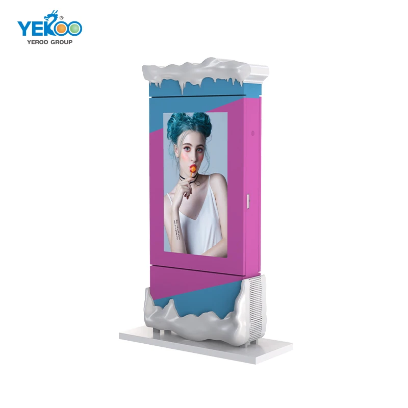 75 Inch 4K UHD Digital Signage and Displays Videos 2500cd/m² HDR10 Commercial Grade