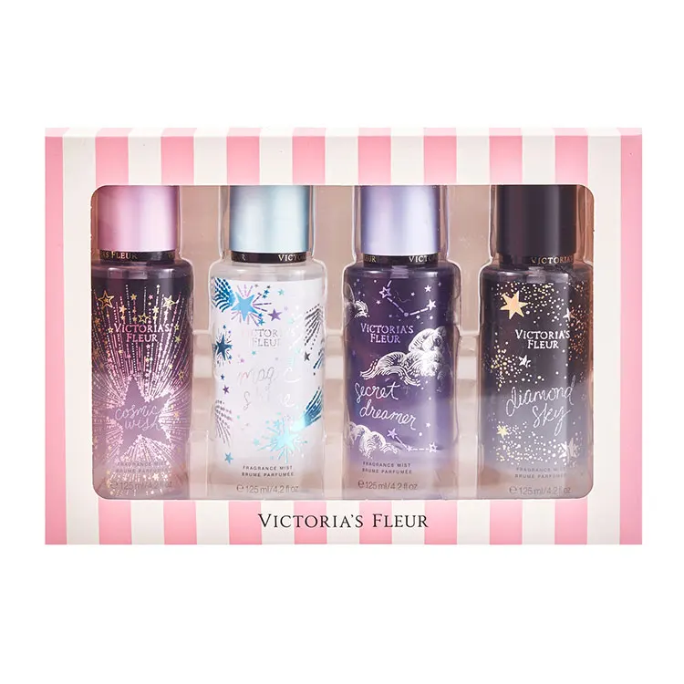 Women s Perfume Gift Box Set 125ml Victoria Perfume Four piece Set Buy Perfume Four piece Set Women s Perfume Designer Perfume Product on Alibaba