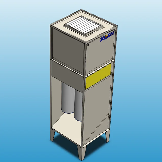 JOBON Small Powder Coating Booth Equipment Machine Fine Production Surface Treatment