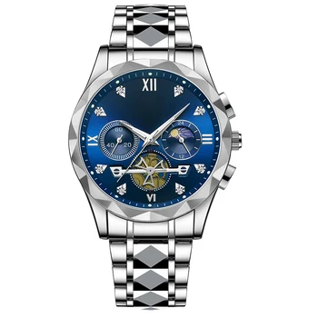 Custom LOGO Watch Manufacturer Cheap Wristwatches Supplier Stainless Steel Waterproof Original Luxury Quartz Watches For Men