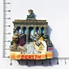 Puerta de Brandeburgo de Berlín gris-Medio