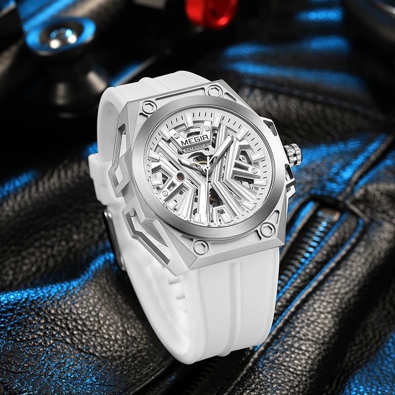 MEGIR 8603 Luxury Watch - Fashionable Mechanical Timepiece