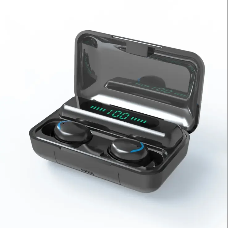 Cheap TWS Headphone with LED Display Waterproof Function In-Ear Earphone for Gaming Sports Travel-jl Chipset Wired Communication