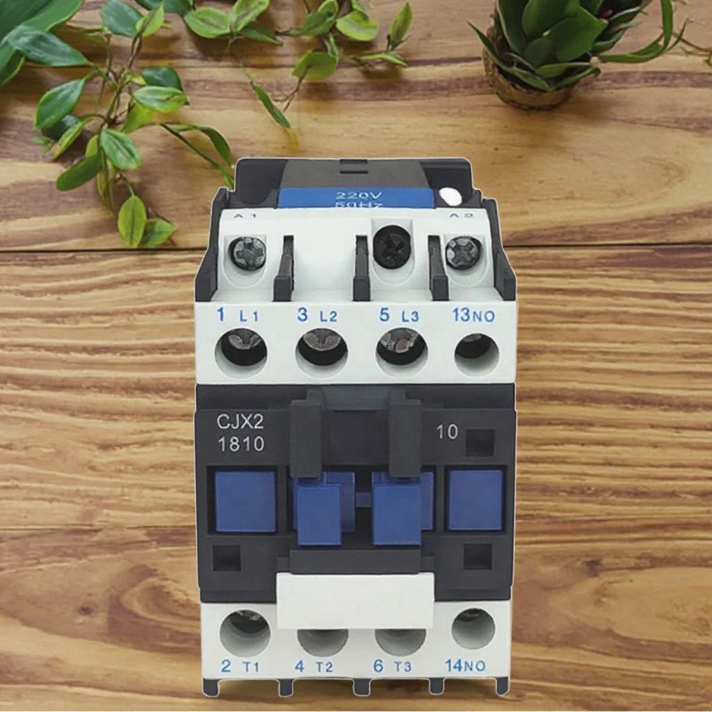 CJX2-1801 Rail Mount AC Contactor - 220V Motor Controller