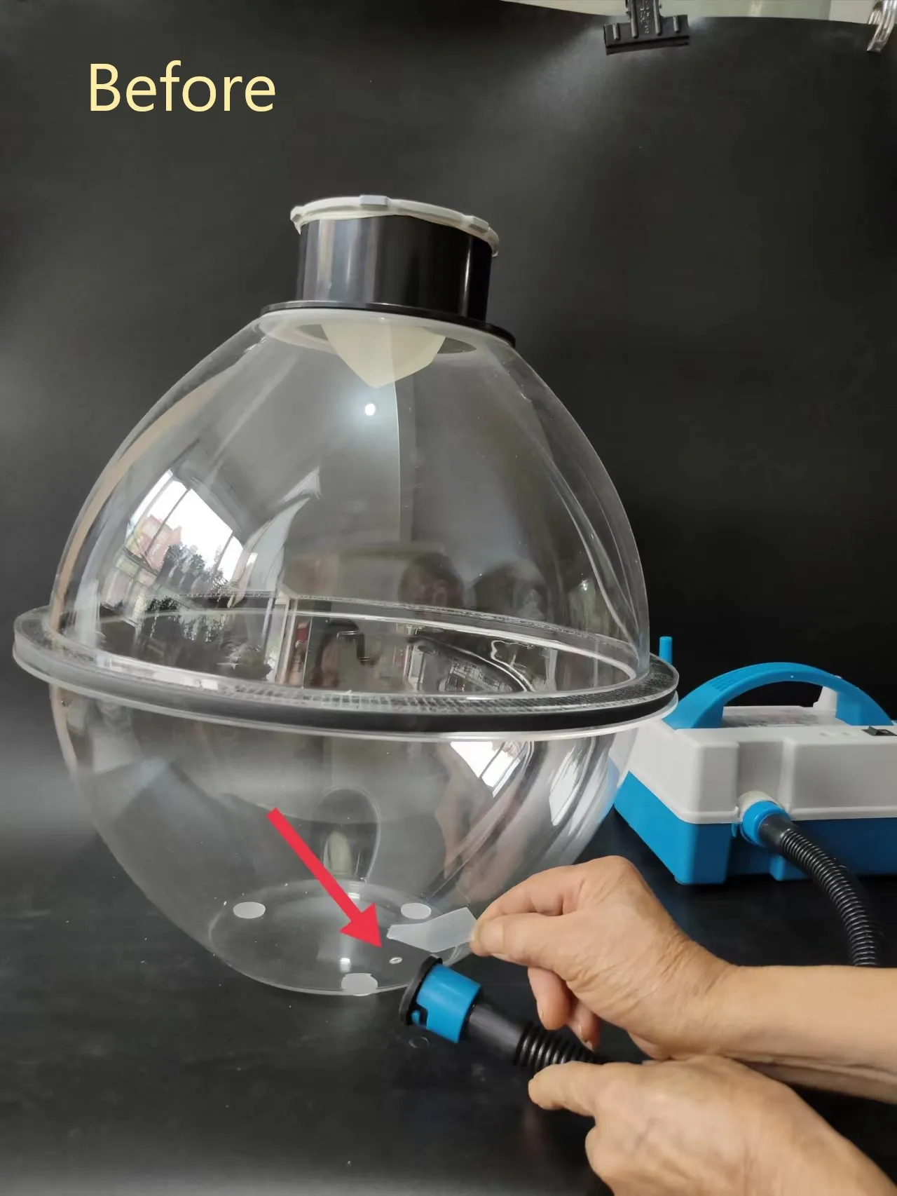 Bobo Balloon Stuffing Stuffer Machine Pump With Gifts Electric Balloon