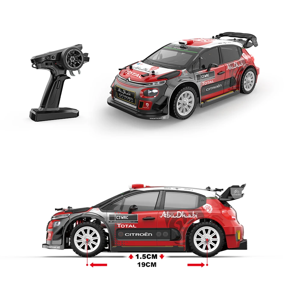 HYPER GO C3 WRC 1/14 ラジコンカー RTR Citroen C3 WRC MJX Hyper Go Brushless 1/14 RC Car - 4WD, High