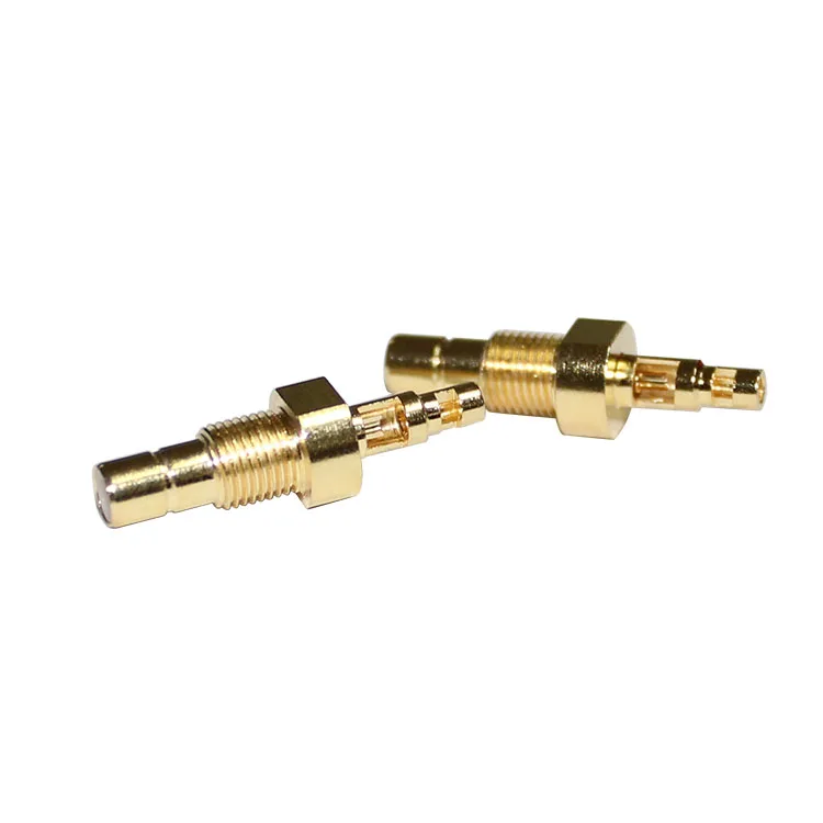 product high quality high strength smb j113 rf connector brass male smb connector for rg113 cable-2