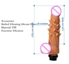 Barbed Vibrating Silicone Penis