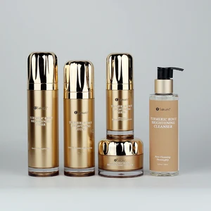 OEM/ODM Wholesale Turmeric Root Skincare Set Antioxidant Whitening Brightening Facial Niacinamide Skin Care Kit