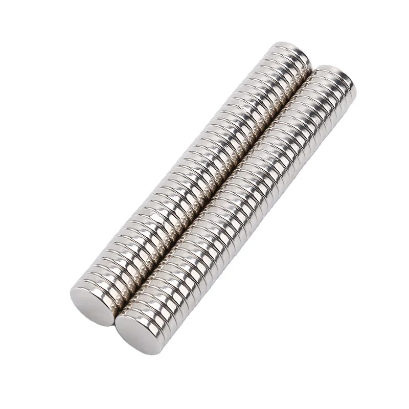 Super Strong D10mm D15mm D20mm N35-N52 Disc Round Neodymium Magnet