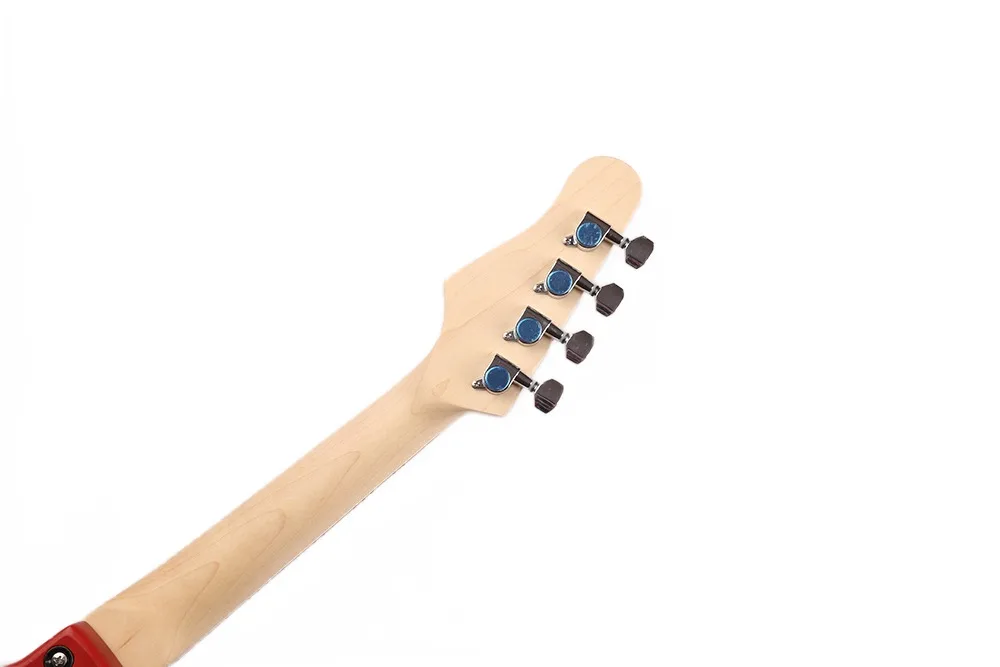 GECKO Stringed Instruments Red Elettrica Silent Ukelele Earphone Practice Electrica BT Wireless Electric Ukulele for Beginner