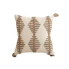 Brown herringbone velvet