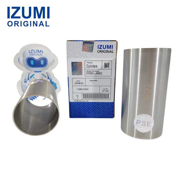 IZUMI ORIGINAL Cylinder Liner STD 87mm for Kubota D1703 Bobcat 325C 328 329
