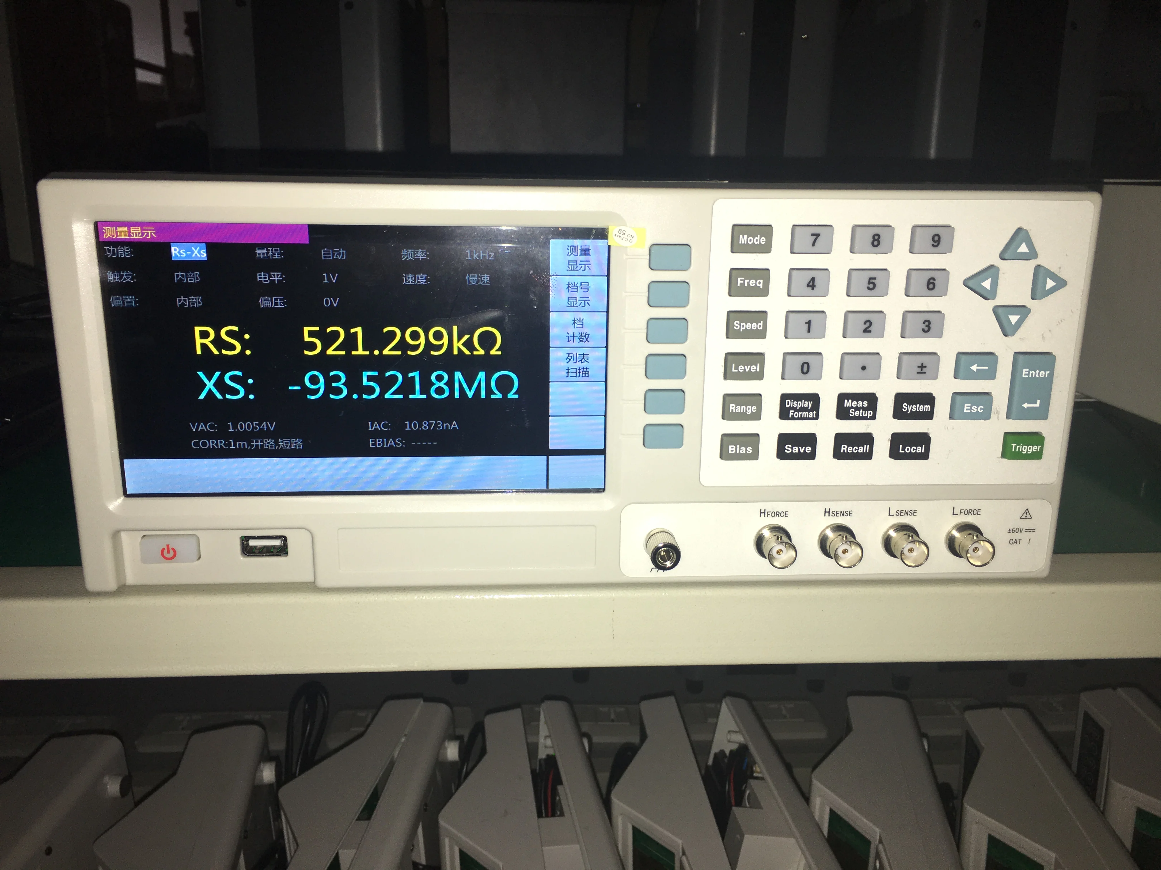 Desktop LCR Meter Digital Electric Bridges 10Hz- 1MHz Measurement Range ET3500 Series