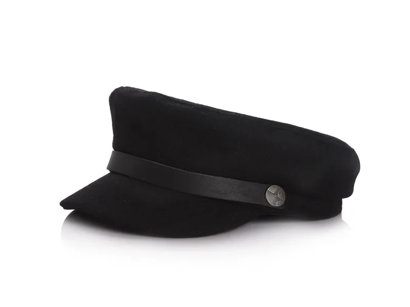 Nuovo Cappello Del Bambino Di Modo Per Le Ragazze Dei Ragazzi Piatto  Superiore Del Bambino Della