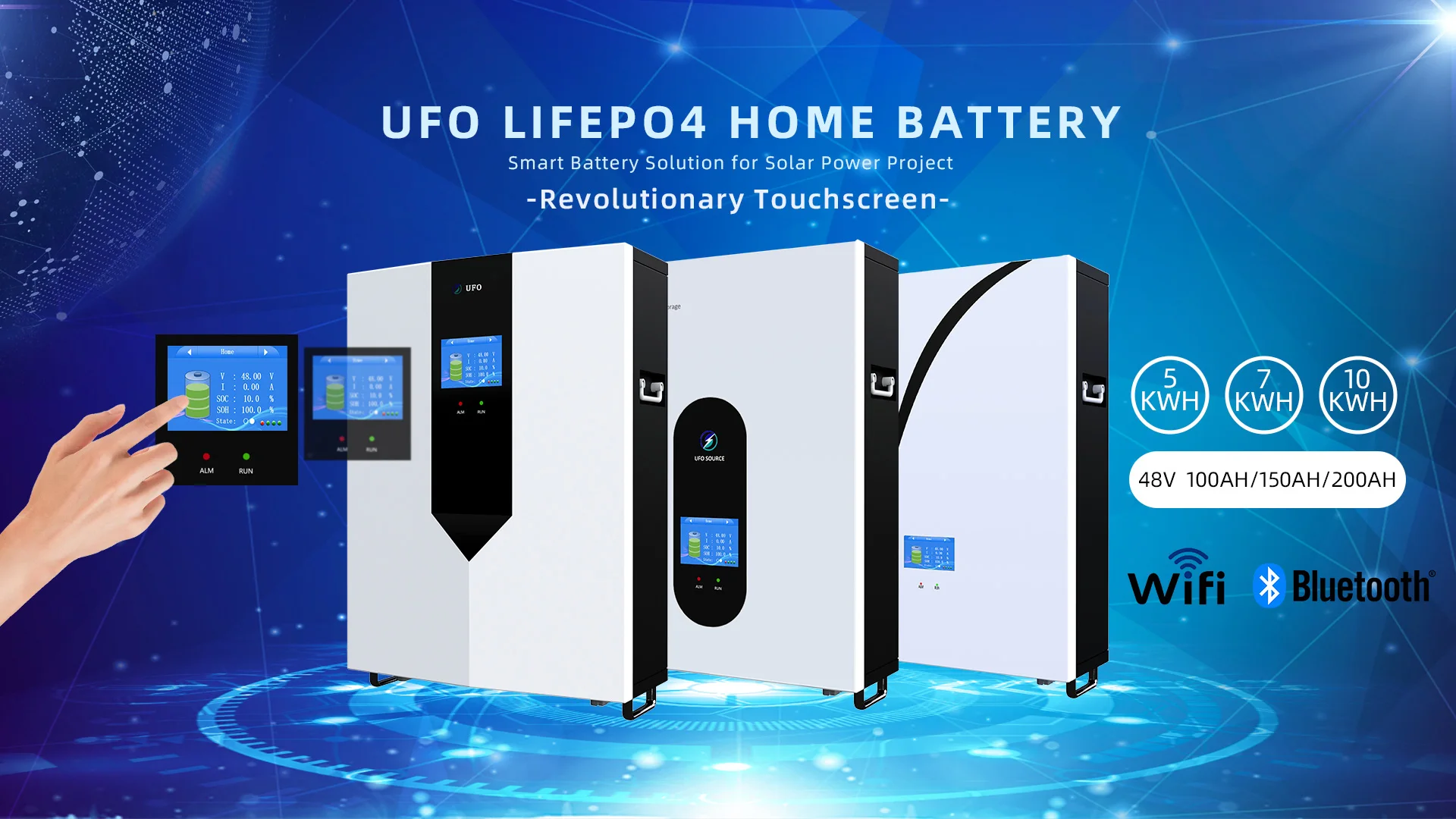 48v Lifepo4 10 Kwh Lithium Ion Battery Storage Battery 15kwh For
