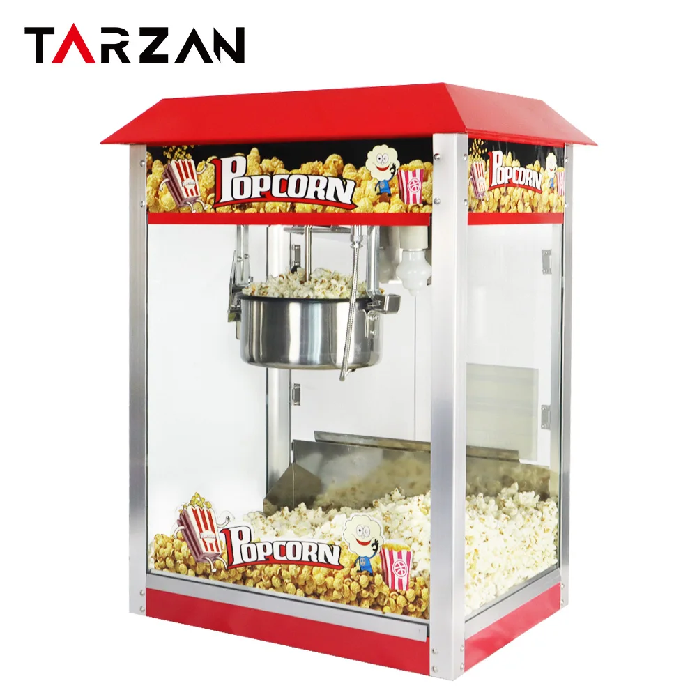 ターザン業務用ポップコーン製造機、工業用ポップコーンメーカー