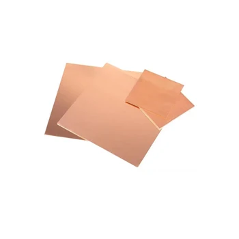 Red Copper Sheets C10100 C12000, C21000 C33000 C44300 High Purity Copper 0.5mm 2mm 1mm 5mm Thick High Quality Copper Plate Sheet
