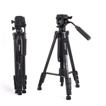 KP2599 Professional Aluminium Alloy Fluid Head Monopod Stand Video Camera Tripod