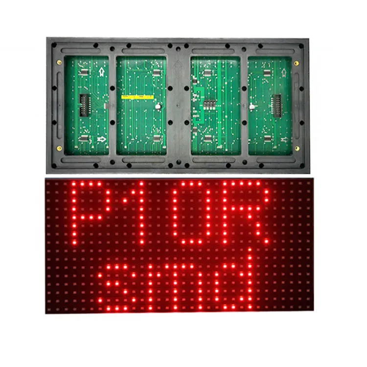 JIACAI Outdoor Programmable SMD Display LED Module V706 1R Type Red P10 LED Display