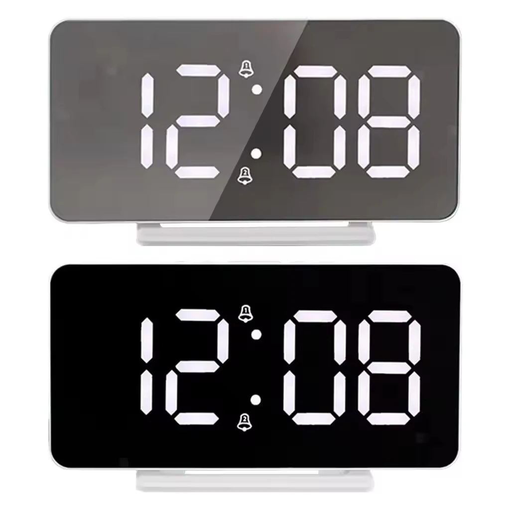 Multi Functional Temperature Mirror Calendar Calendar Desk Clock Digital Table Clock Smart Home Clock