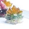 colorful No. 16 Citrine + Dongling Jade + White