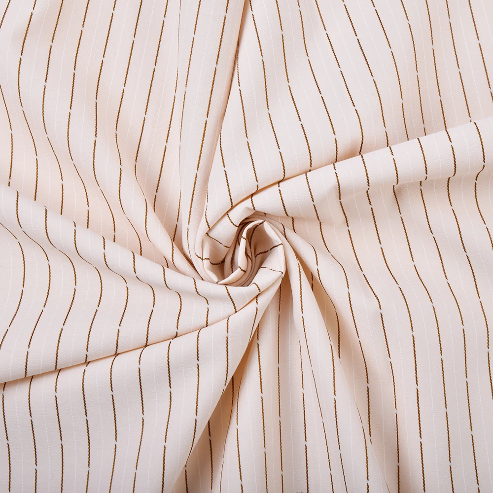 product high quality woven  fabric  cotton poly blended fabric yarn dyed fabric  for womens clothes-6