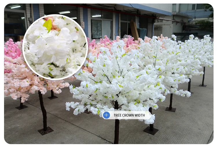 Artificial Silk Cherry Blossom Tree Cherry Blossom Wedding Centerpiece